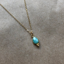 Load image into Gallery viewer, Rise Necklace | Amazonite & Gold