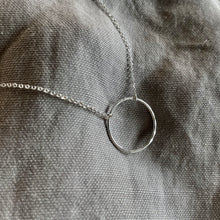 Load image into Gallery viewer, New Moon Necklace | Silver