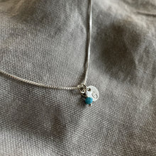 Load image into Gallery viewer, Custom Initial Necklace | Silver