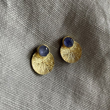 Load image into Gallery viewer, Dìon Earrings | Tanzanite & Gold
