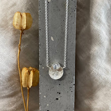 Load image into Gallery viewer, Dìon Necklace | Rainbow Moonstone & Silver