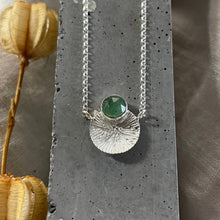 Load image into Gallery viewer, Dìon Necklace | Emerland & Silver