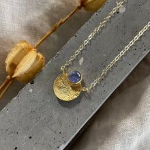 Load image into Gallery viewer, Dìon Necklace | Tanzanite & Gold