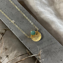 Load image into Gallery viewer, Dìon Necklace | Emerland & Gold
