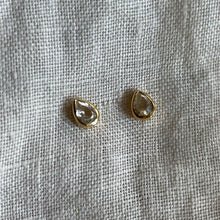 Load image into Gallery viewer, Joy Studs | Quartz Crystal & Gold