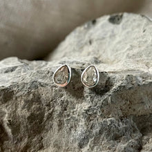 Load image into Gallery viewer, Joy Studs | Quartz Crystal & Silver