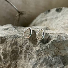 Load image into Gallery viewer, Joy Studs | Quartz Crystal & Silver