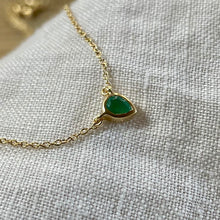 Load image into Gallery viewer, Joy Necklace | Emerald & Gold
