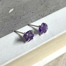 Load image into Gallery viewer, Mineral Studs | Amethyst