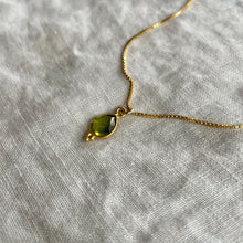 Load image into Gallery viewer, Rise Necklace | Peridot & Gold