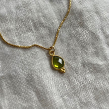 Load image into Gallery viewer, Rise Necklace | Peridot & Gold