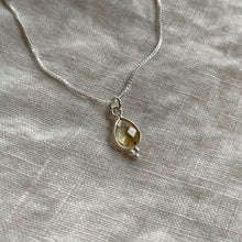 Load image into Gallery viewer, Rise Necklace | Citrine & Silver