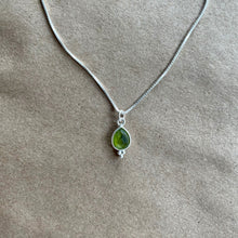 Load image into Gallery viewer, Rise Necklace | Peridot & Silver