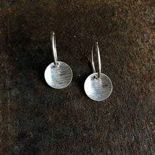 Load image into Gallery viewer, Full Moon Hoops | Silver