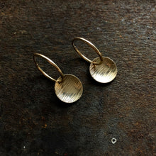 Load image into Gallery viewer, Full Moon Hoops | Gold