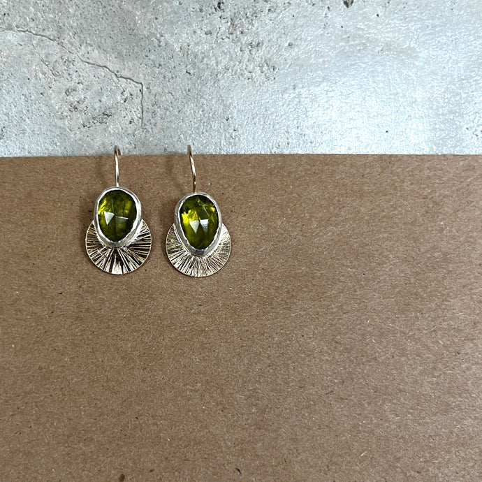 Early Light Earrings 1.0 | Vesuvianite