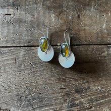 Load image into Gallery viewer, Early Light Earrings 2.0 | Olive Vesuvianite