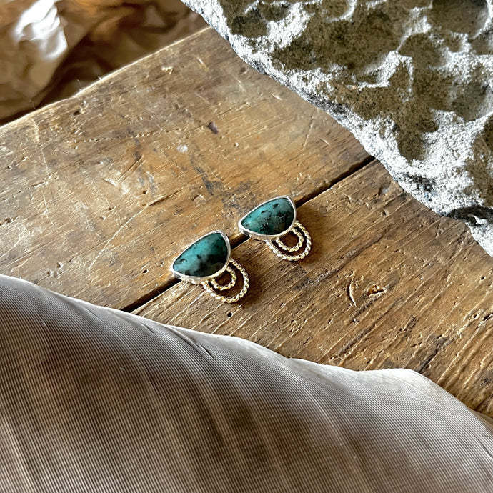 Ray Earrings 2.0 | Emerald