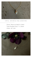 Load image into Gallery viewer, Opal Necklace | Gold