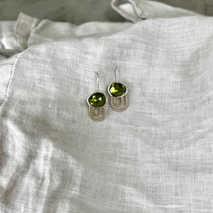 Ray Earrings 1.0 | Vesuvianite