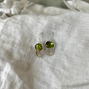 Ray Earrings 1.0 | Vesuvianite