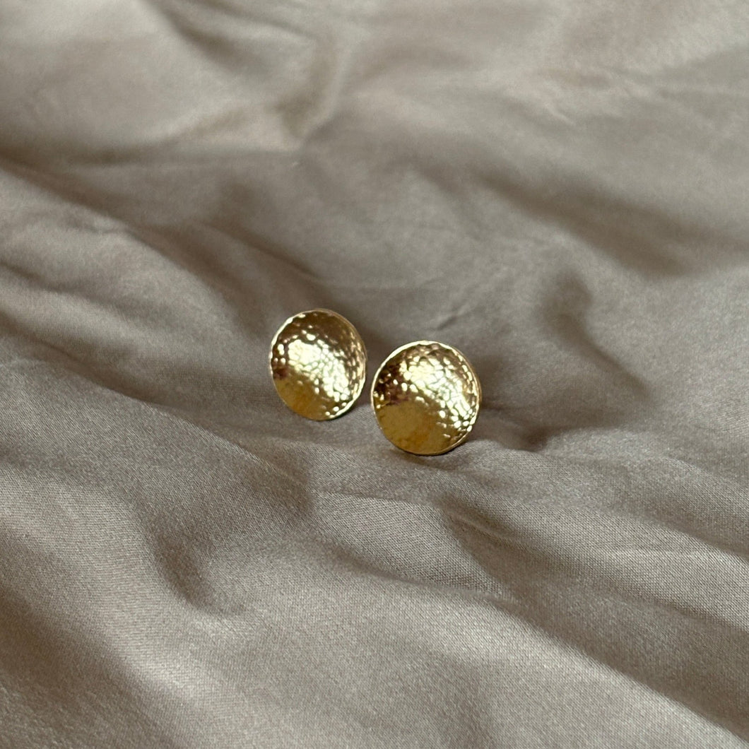 Harvest Moon Studs | Gold