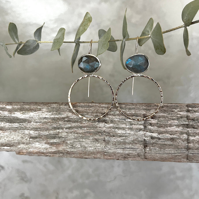 Emergence Earrings 1.0 | Labradorite