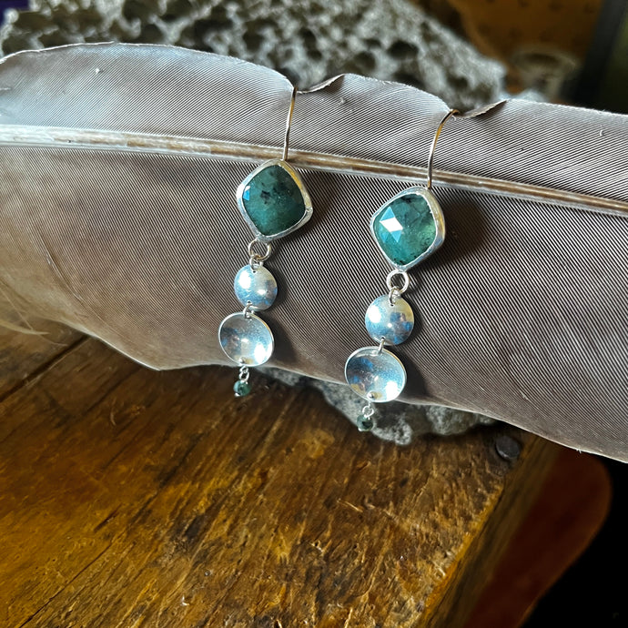 Cascade Earrings | Emerald