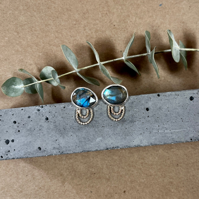 Ray Earrings 3.0 | Labradorite