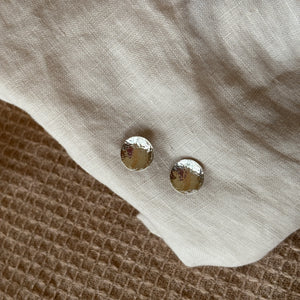 Harvest Moon Studs | Silver