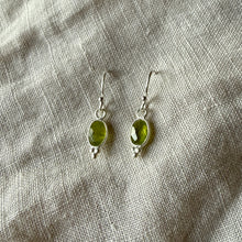 Load image into Gallery viewer, Lūma Earrings | Peridot &amp; Silver
