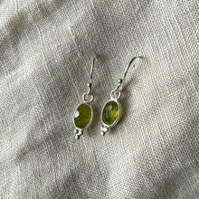 Load image into Gallery viewer, Lūma Earrings | Peridot &amp; Silver