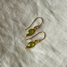 Load image into Gallery viewer, Lūma Earrings | Peridot &amp; Gold