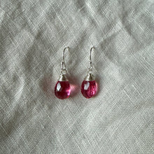 Load image into Gallery viewer, Ava Earrings | Pink Tourmaline Quartz