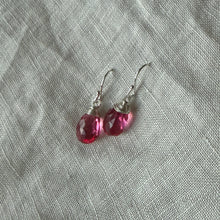 Load image into Gallery viewer, Ava Earrings | Pink Tourmaline Quartz