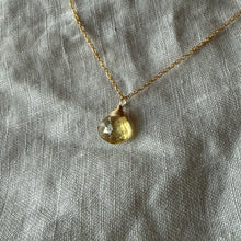 Load image into Gallery viewer, Ava Necklace | Citrine