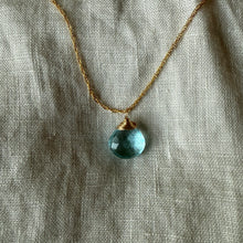 Load image into Gallery viewer, Ava Necklace | Sky Blue Quartz