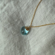 Load image into Gallery viewer, Ava Necklace | Sky Blue Quartz
