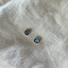 Load image into Gallery viewer, Joy Studs | Labradorite &amp; Gold