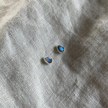 Load image into Gallery viewer, Joy Studs | Labradorite &amp; Silver