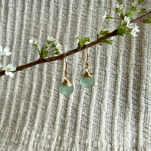 Load image into Gallery viewer, Ava Earrings | Moss Quartz