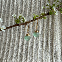 Load image into Gallery viewer, Ava Earrings | Moss Quartz
