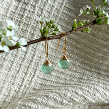 Load image into Gallery viewer, Ava Earrings | Moss Quartz