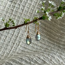 Load image into Gallery viewer, Ava Earrings | Labradorite