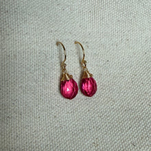 Load image into Gallery viewer, Ava Earrings | Pink Tourmaline Quartz