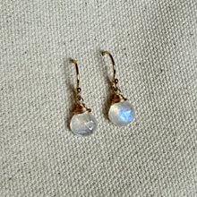 Load image into Gallery viewer, Ava Earrings | Rainbow Moonstone