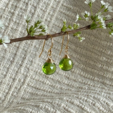 Load image into Gallery viewer, Ava Earrings | Peridot Quartz