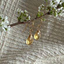 Load image into Gallery viewer, Ava Earrings | Citrine