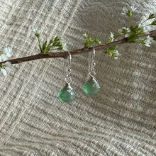 Load image into Gallery viewer, Ava Earrings | Moss Quartz