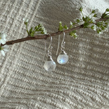 Load image into Gallery viewer, Ava Earrings | Rainbow Moonstone